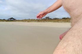 Public erection CFNM exhibitionist flash and chat with 