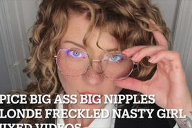Spice Big Ass Big Nipples Blonde Freckled Nasty Girl Mi
