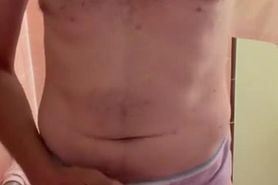 Dirty Girl Cum In Purple Panties