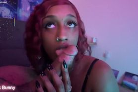 Horny ebony slut suck cock and take hard BBC pounding l