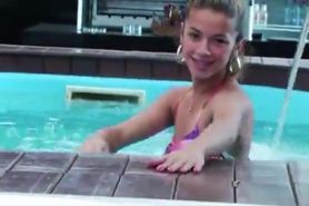 18yr tracy blond sm tits  6 in fat cock ts dance