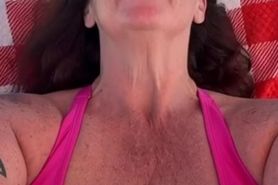 AI Busty Beach MILF POV Fuck