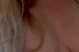 Undressing in lingerie