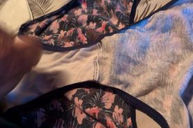 cum on wife cotton panties