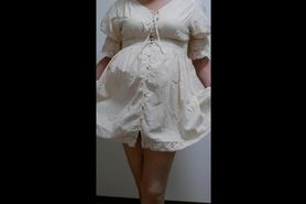 If it hardens  hit it firmly