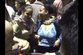 Aja Whitaker-Moore flashes her big titties