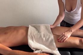 Giving Hubby A Rubdown