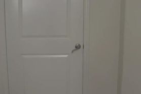 Brunette babe helps to suck balls dry