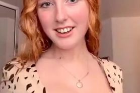 Gorgeous teen Zoe showing off her beautiful tits