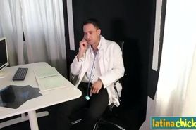 Big Tits Latina Threesome