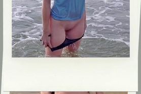 Beach Bikini Tease