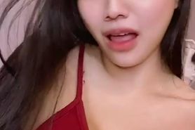 Asian Hinting At You To Suck Her Tits