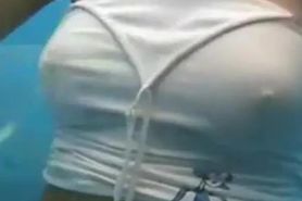 Beach cabin close-up compilation 1