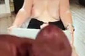 A quick wank and cum shot for vampir girl by HOTOTROT