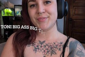 Toni Big Ass Big Tits Tattooed Sexy Girl with Glasses H