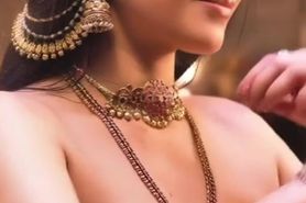 Princess rukmini bathing in cum shower