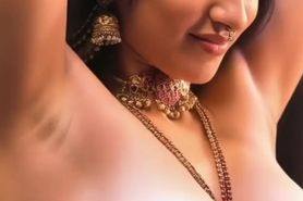 Princess rukmini bathing in cum shower