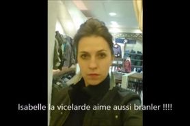 Grosse salope branle une grosse bite