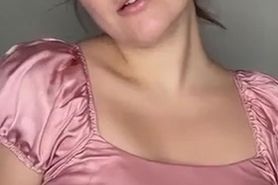 Sweet AI girl in Satin Gets Fondled