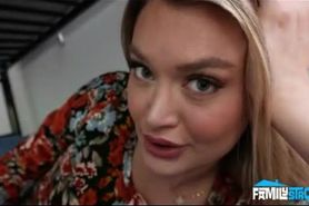 Snowstorm Leaves Me Alone With My Hot Stepmom