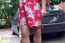 a sissy daddy cum outside 1147