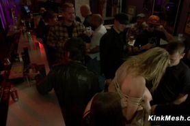 Rain DeGrey Public Sybian Ride And Intense Amateur Plea