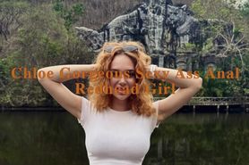 Chloe Gorgeous Sexy Ass Anal Redhead Girl