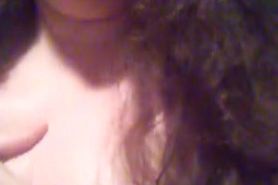Rubbing Lotion On Big Boobs