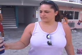 Kari Sroka big titty flash