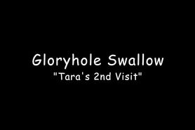 GloryholeSwallow 16 06 10 Tara Second Visit