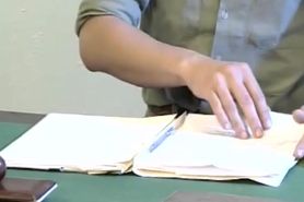 hot soldier girl fuck her boss sergeant
