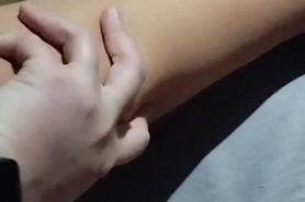 pantyhose nylon feet girlfriend