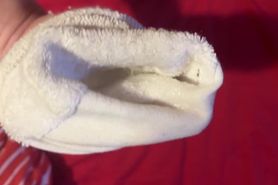 cum in Cottonknickers79 GF ankle sock
