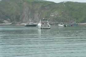 Pissing British woman 1