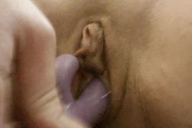 Squirting then sucking