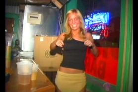 Kyle Cage Moore gives herself bottle service