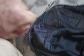 cum on wife pantie 2