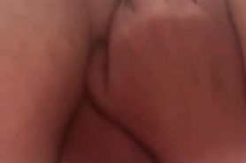 Fingers in my sloppy ass