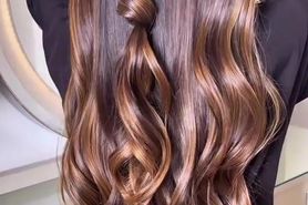 Beautiful shiny hair to fuck