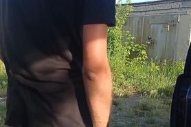 a twink give bj outside 7487