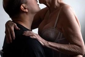 AI Granny Straddles Man and Fucks