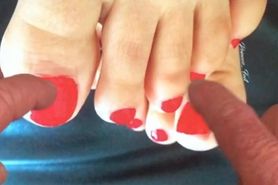 Cum tribute to princess feet by HOTOTROT