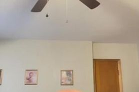 Bubble wand in my ass