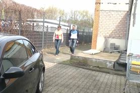a milf get fuck and piss on outside 9589
