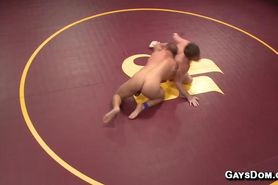 Eli the Hammer battles Doug the Destroyer in the last s