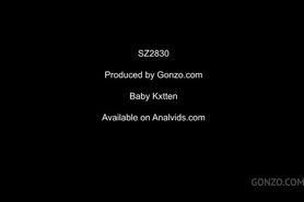 Baby Kxtten First DAP Gangbang