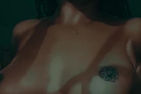 Super Hot Masked Nairobi Ebony Teasing With Boobs VI