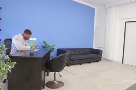 areta-ridera-fired-secretary-wet-5on1