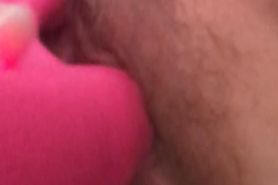 Fucking My Hairy Pussy With My Butt Plug In