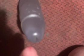 Cumming on my dildo